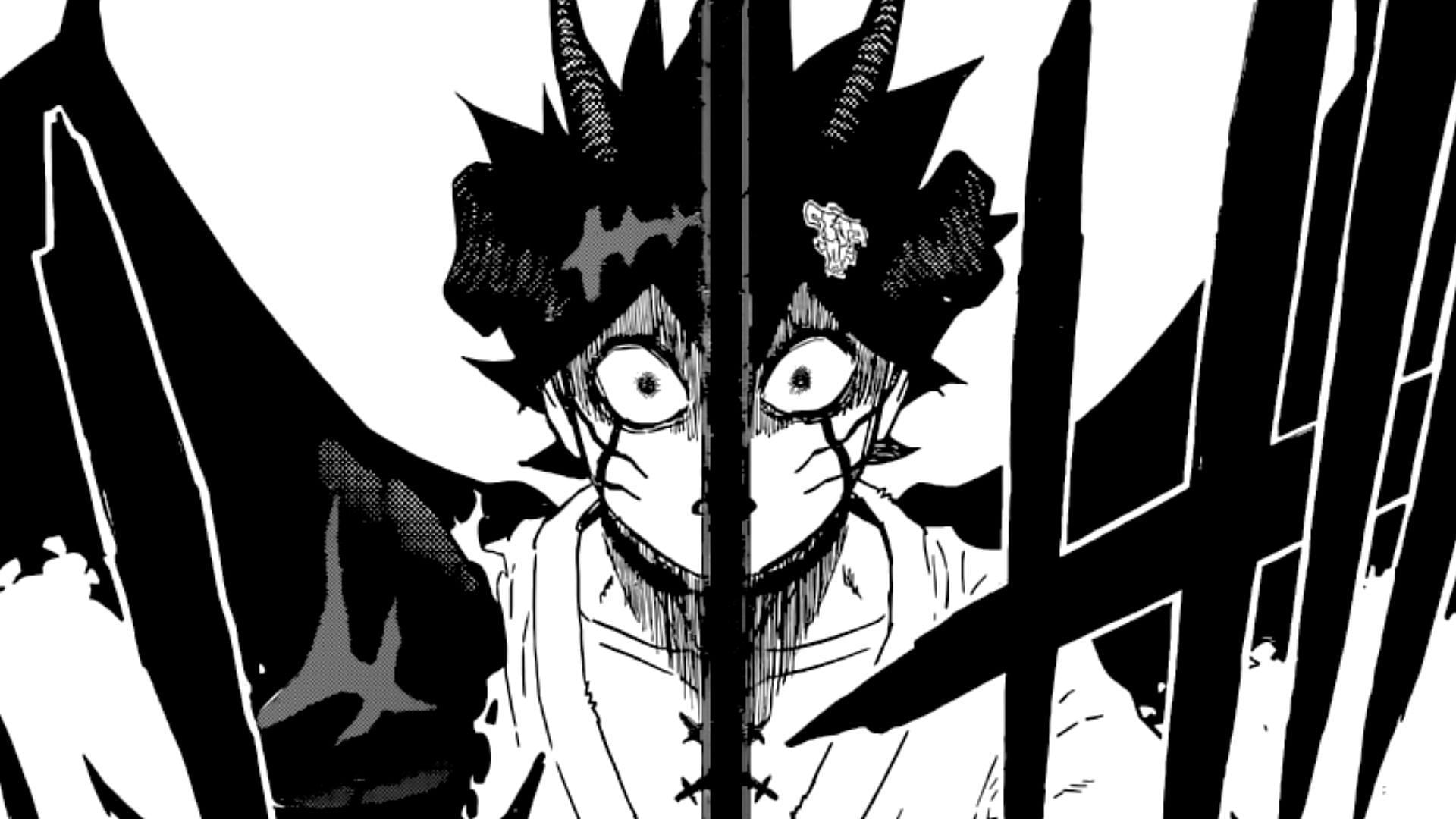 Asta's illusion being slashed in Black Clover chapter 348 (Image via Shueisha)